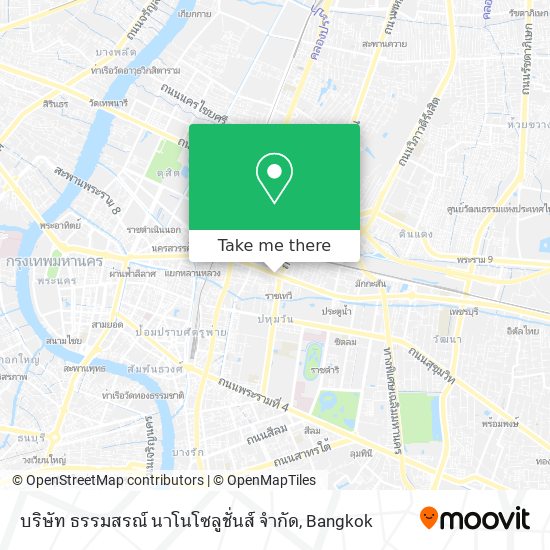 บริษัท ธรรมสรณ์ นาโนโซลูชั่นส์ จำกัด map