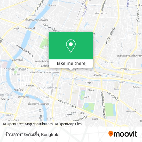 ร้านอาหารตามสั่ง map