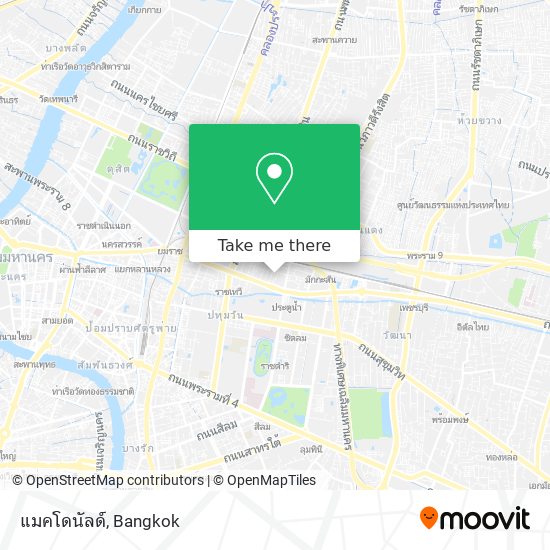 แมคโดนัลด์ map