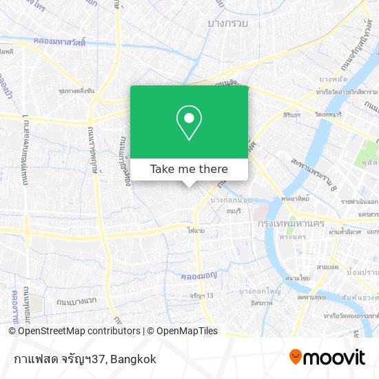 กาแฟสด จรัญฯ37 map