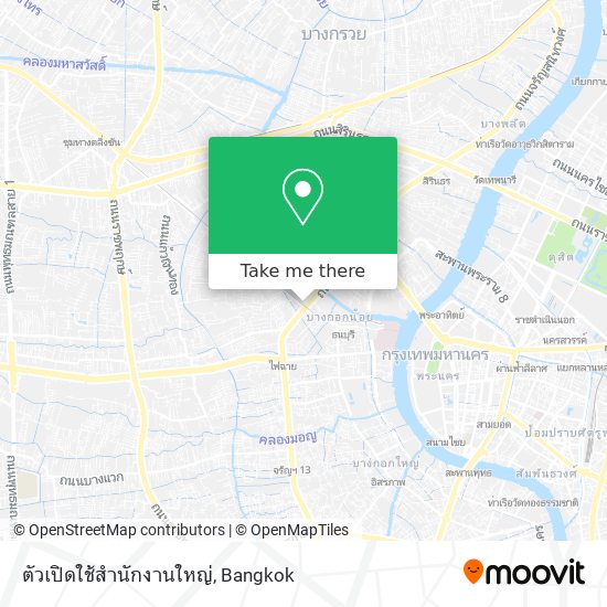 ตัวเปิดใช้สํานักงานใหญ่ map