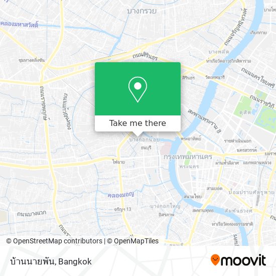 บ้านนายพัน map