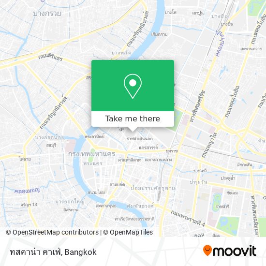 ทสคาน่า คาเฟ่ map