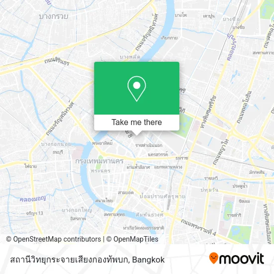 สถานีวิทยุกระจายเสียงกองทัพบก map