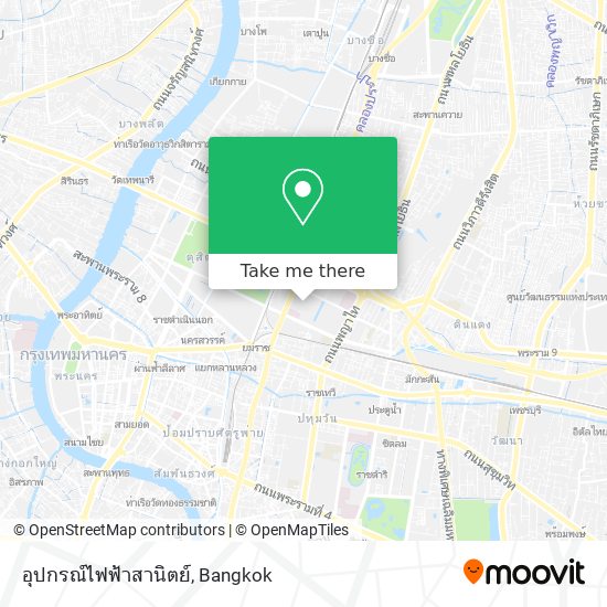 อุปกรณ์ไฟฟ้าสานิตย์ map