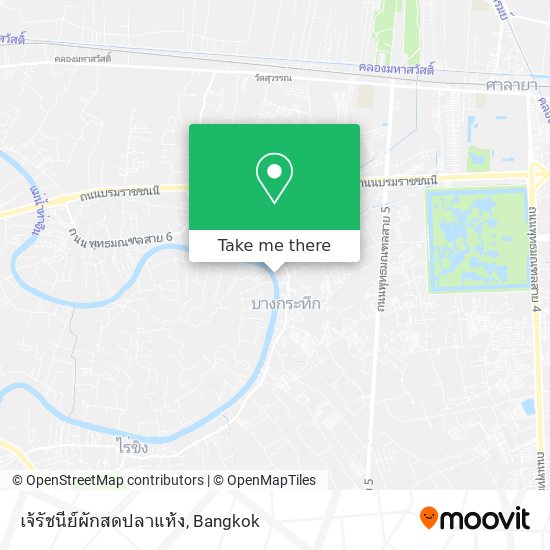 เจ้รัชนีย์ผักสดปลาแห้ง map