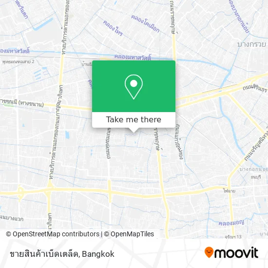 ขายสินค้าเบ็ดเตล็ด map