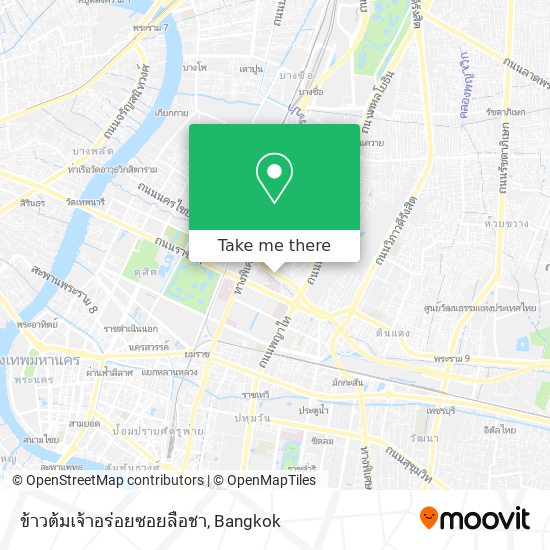 ข้าวต้มเจ้าอร่อยซอยลือชา map