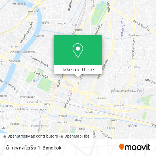 บ้านพหลโยธิน 1 map