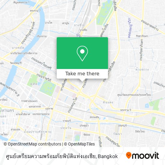 ศูนย์เตรียมความพร้อมภัยพิบัติแห่งเอเชีย map