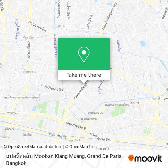 สปอร์ตคลับ Mooban Klang Muang, Grand De Paris map