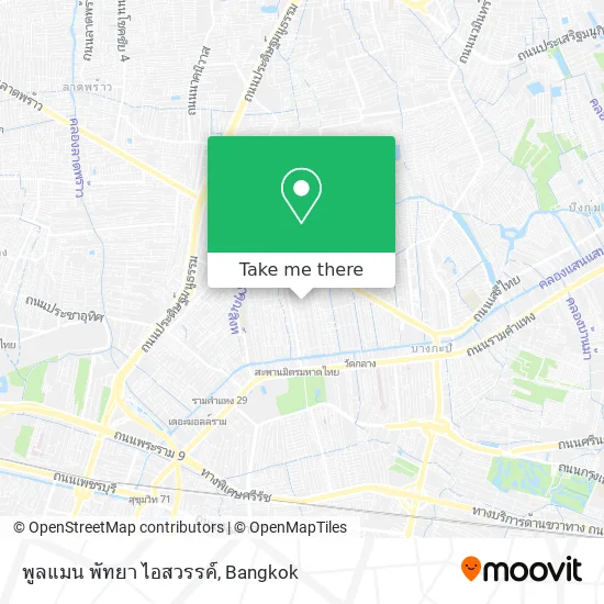 พูลแมน พัทยา ไอสวรรค์ map