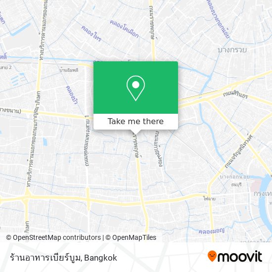 ร้านอาหารเบียร์บูม map