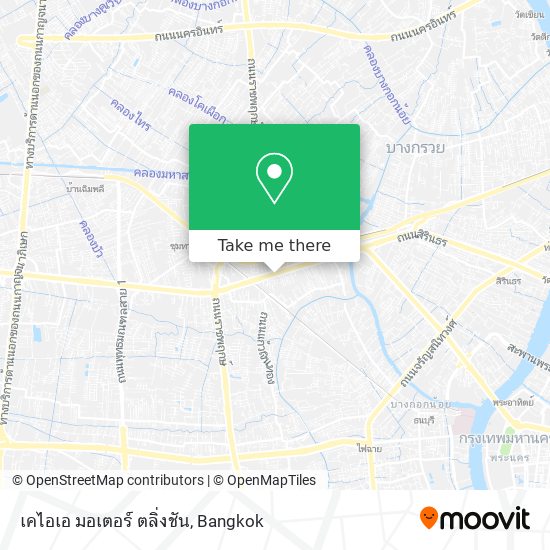 เคไอเอ มอเตอร์ ตลิ่งชัน map