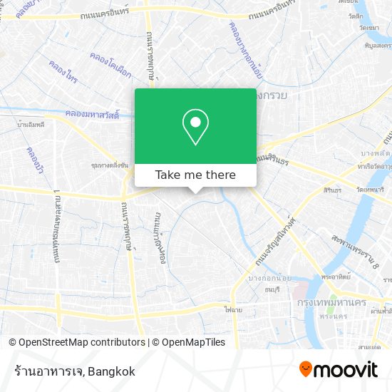 ร้านอาหารเจ map