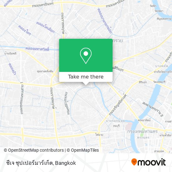 ซีเจ ซุปเปอร์มาร์เก็ต map