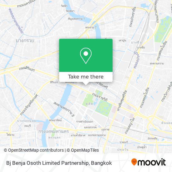 ่Bj Benja Osoth Limited Partnership map