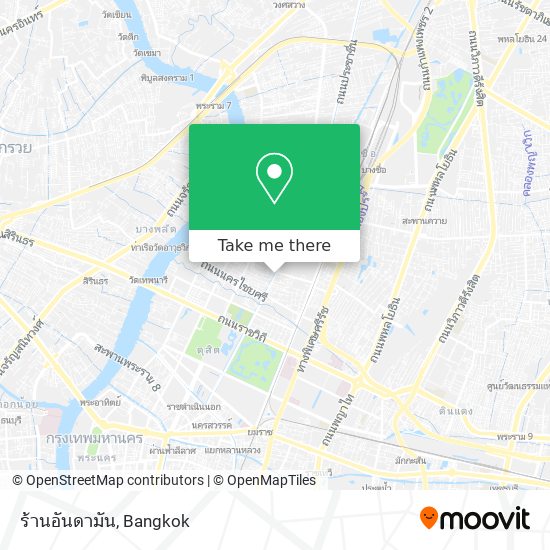 ร้านอันดามัน map