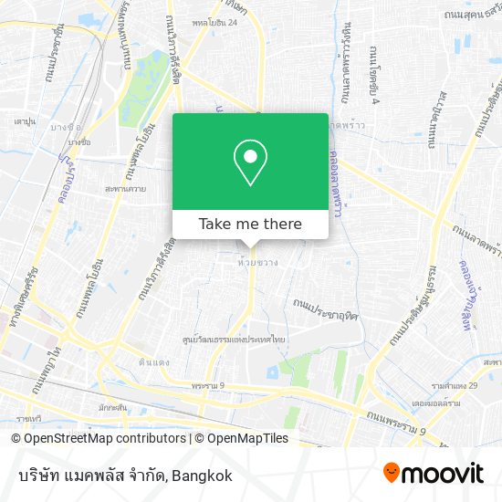 บริษัท แมคพลัส จํากัด map