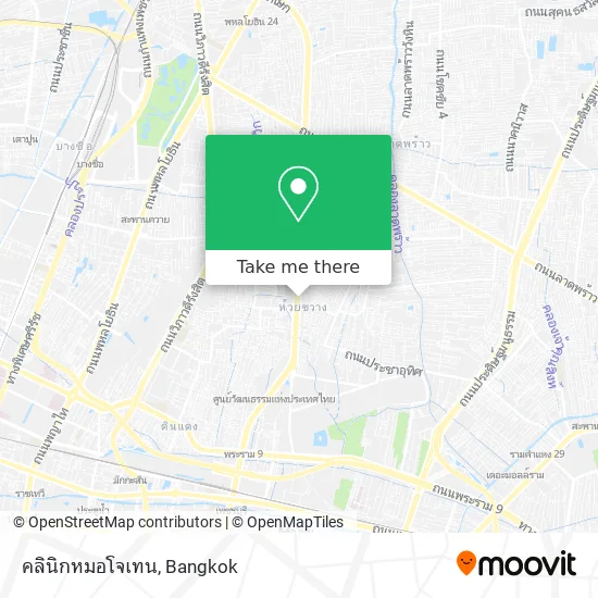 คลินิกหมอโจเทน map