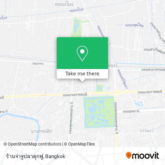 ร้านจ่าจูปลาดุกฟู map