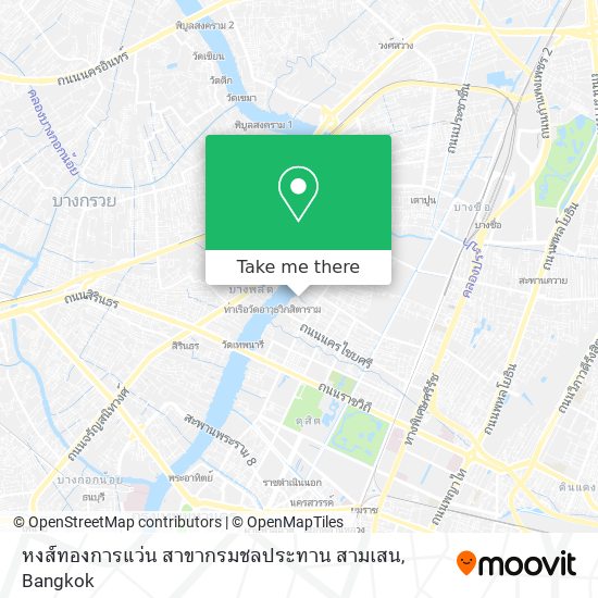 หงส์ทองการแว่น สาขากรมชลประทาน สามเสน map