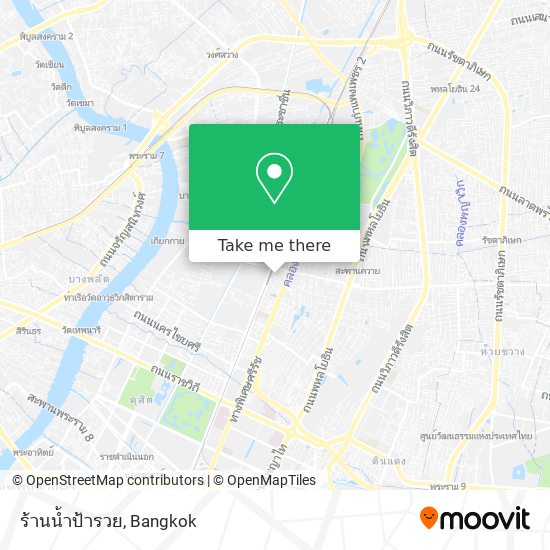 ร้านน้ำป้ารวย map