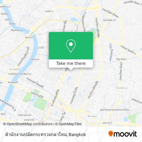 สำนักงานปลัดกระทรวงกลาโหม map