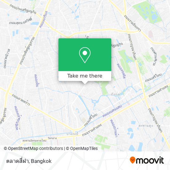 ตลาดสี่ฝา map