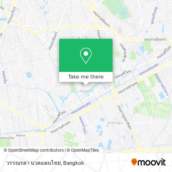 วรรณรดา นวดแผนไทย map