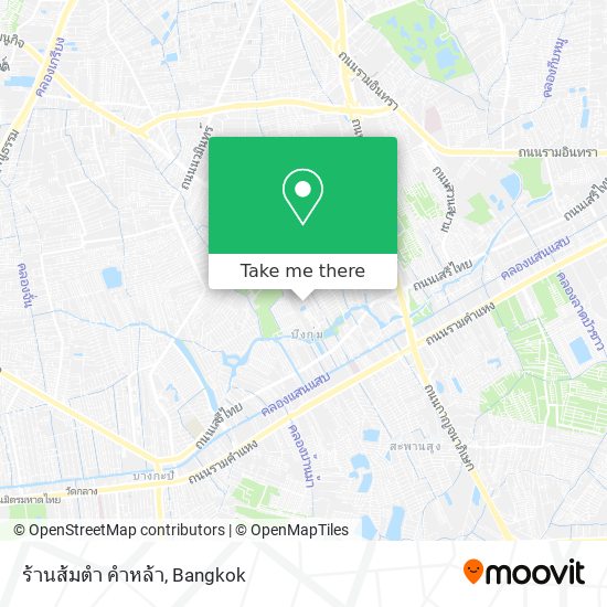 ร้านส้มตำ คำหล้า map