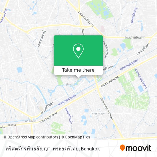 คริสตจักรพันธสัญญา, พระองค์ไทย map