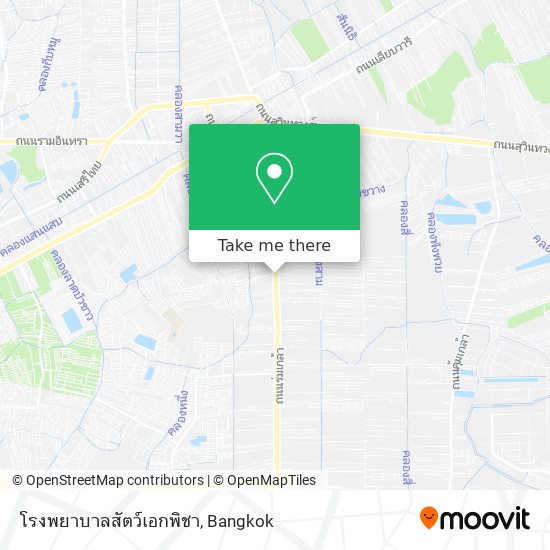 โรงพยาบาลสัตว์เอกพิชา map