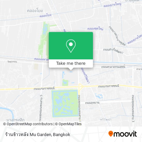 ร้านข้าวหลัง Mu Garden map