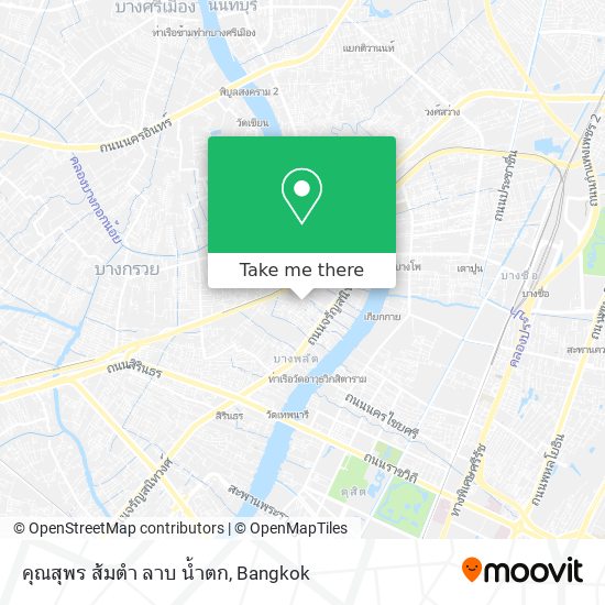 คุณสุพร ส้มตำ ลาบ น้ำตก map