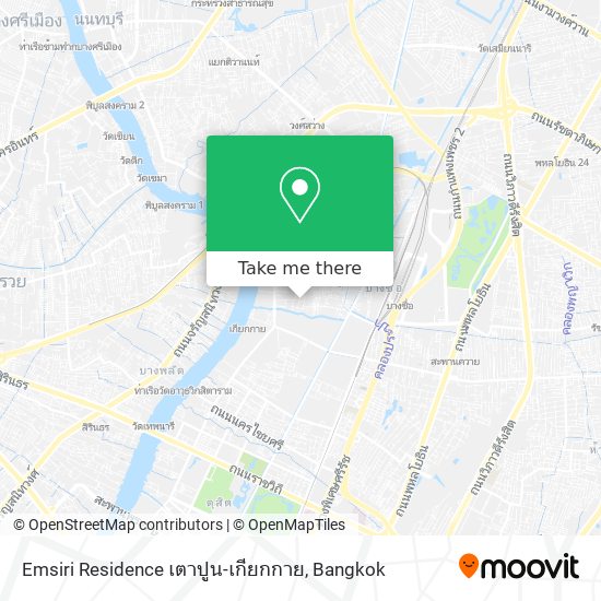 Emsiri Residence เตาปูน-เกียกกาย map