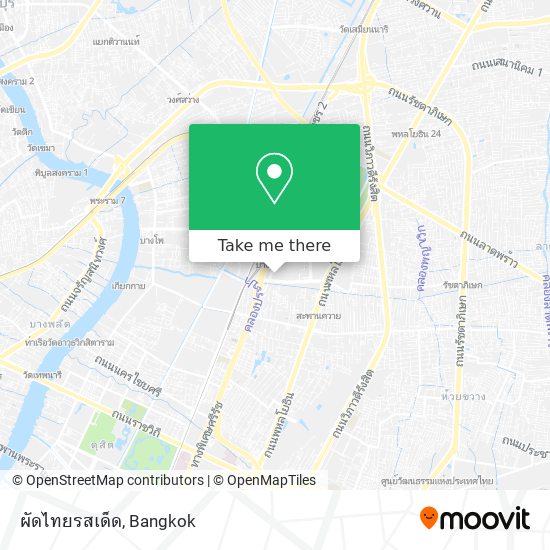 ผัดไทยรสเด็ด map