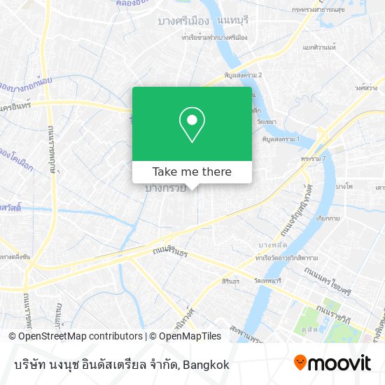 บริษัท นงนุช อินดัสเตรียล จํากัด map