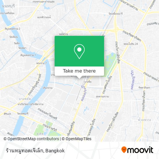 ร้านหมูทอดเจ๊เล็ก map