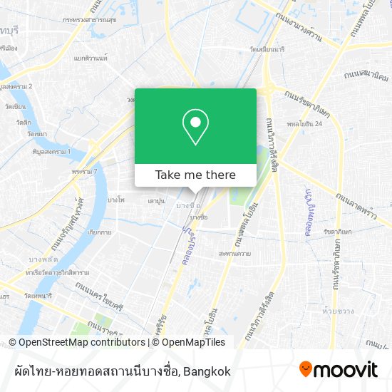 ผัดไทย-หอยทอดสถานนีบางซื่อ map
