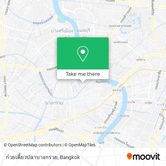 ก๋วยเตี๋ยวปลาบางกรวย map