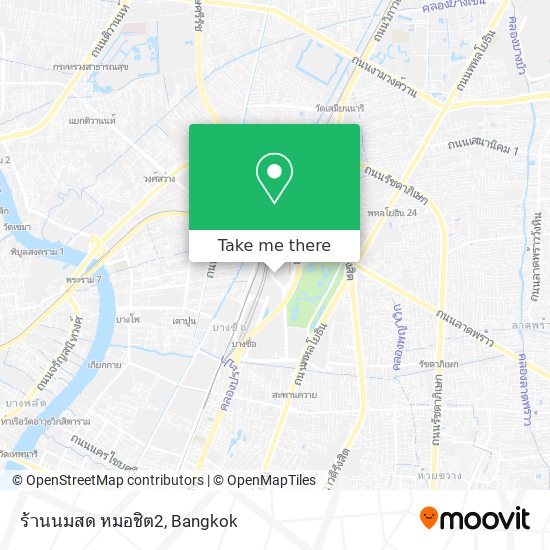 ร้านนมสด หมอชิต2 map