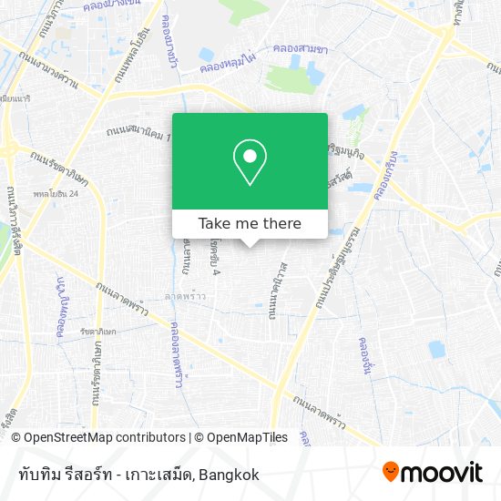 ทับทิม รีสอร์ท - เกาะเสม็ด map