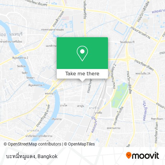 บะหมี่หมูแดง map