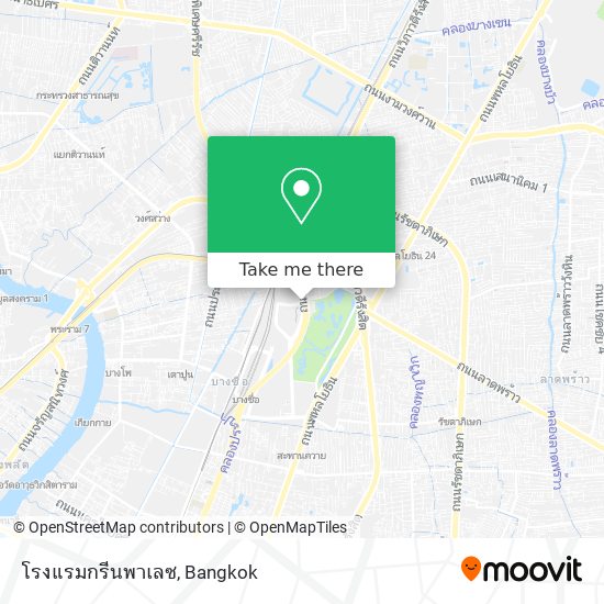 โรงแรมกรีนพาเลซ map