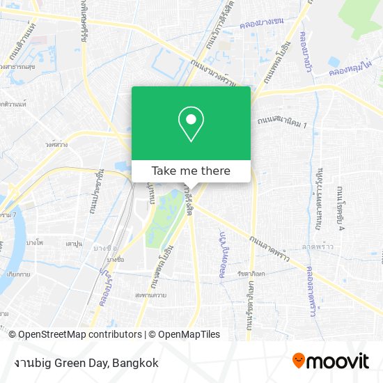 งานbig Green Day map