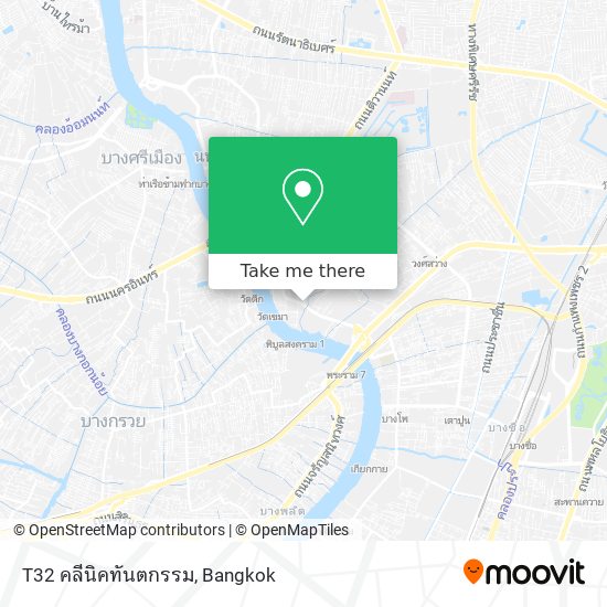 T32 คลีนิคทันตกรรม map