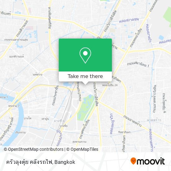 ครัวลุงตุ๋ย คลังรถไฟ map