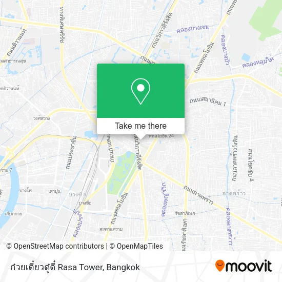 ก๋วยเตี๋ยวดู๋ดี๋ Rasa Tower map