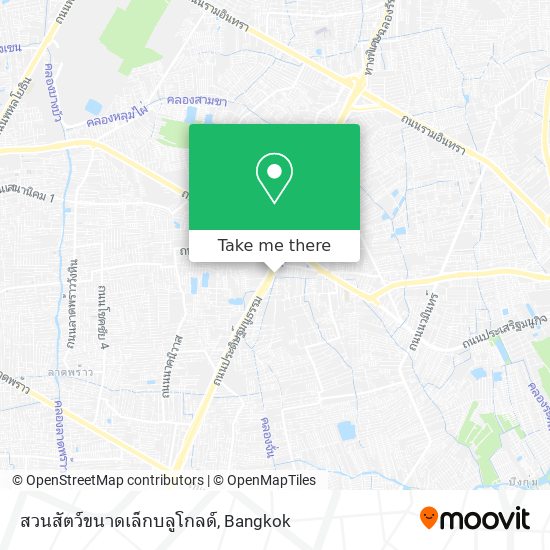 สวนสัตว์ขนาดเล็กบลูโกลด์ map